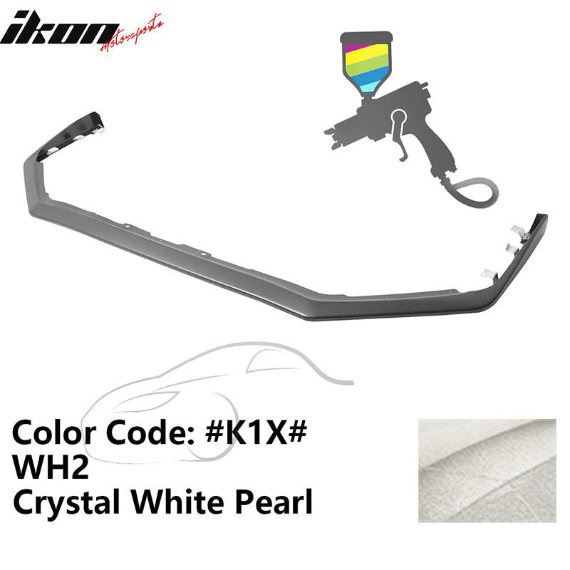 2015-2017 Subaru WRX STI Carbon Paint Front Bumper Lip Spoiler ABS