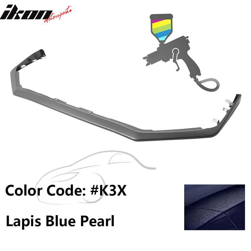 2015-2017 Subaru WRX STI Carbon Paint Front Bumper Lip Spoiler ABS