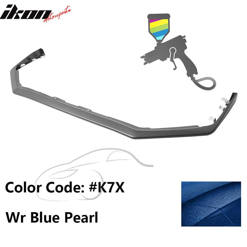 2015-2017 Subaru WRX STI Carbon Paint Front Bumper Lip Spoiler ABS