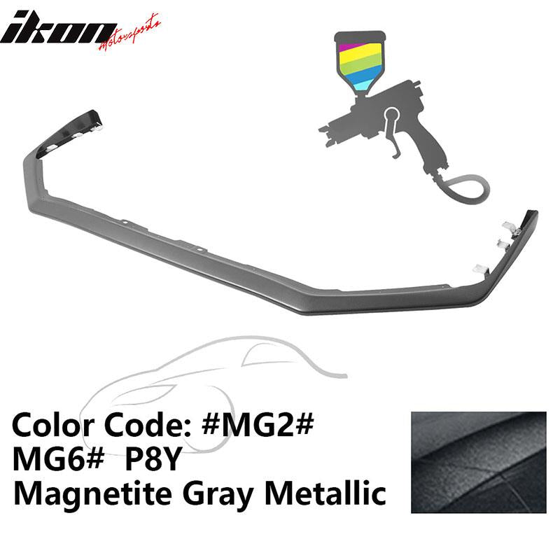 2015-2017 Subaru WRX STI Carbon Paint Front Bumper Lip Spoiler ABS