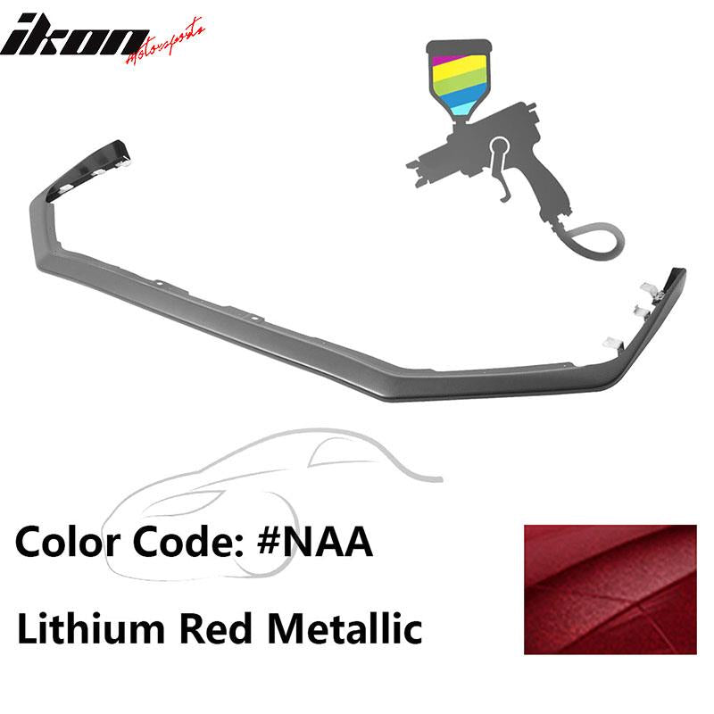 2015-2017 Subaru WRX STI Carbon Paint Front Bumper Lip Spoiler ABS