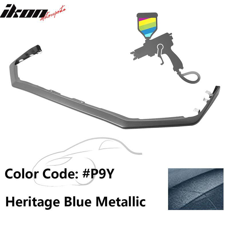 2015-2017 Subaru WRX STI Carbon Paint Front Bumper Lip Spoiler ABS