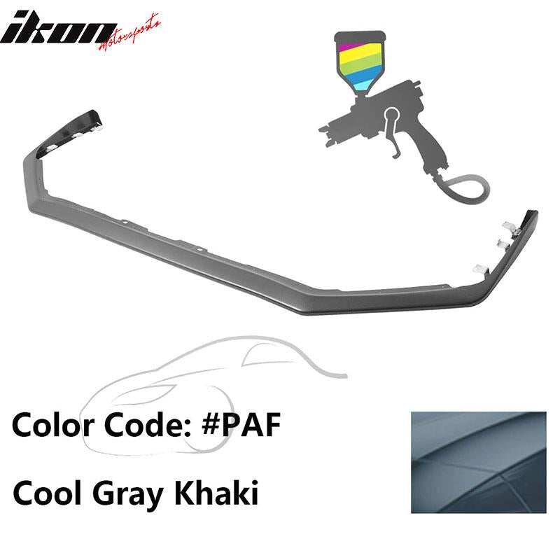 2015-2017 Subaru WRX STI Carbon Paint Front Bumper Lip Spoiler ABS