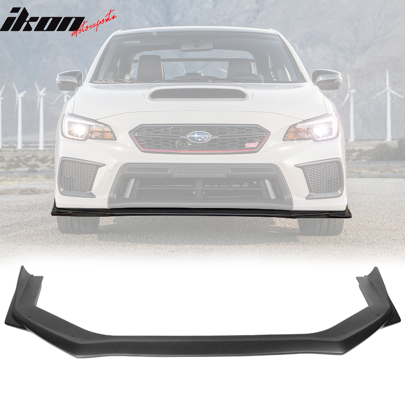 2015-2017 Subaru WRX STI V2 Style Front Bumper Lip Spoiler ABS