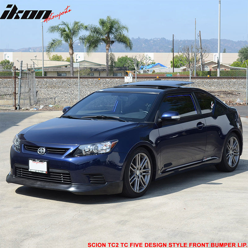 2011-2013 Scion tC Five Design Style Front Lip Splitter Chin Spoiler