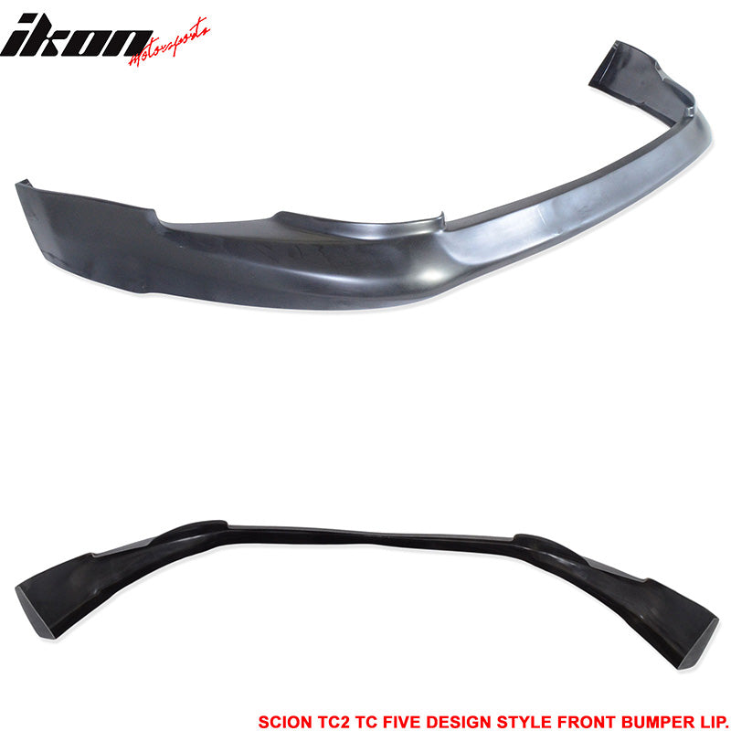 2011-2013 Scion tC Five Design Style Front Lip Splitter Chin Spoiler