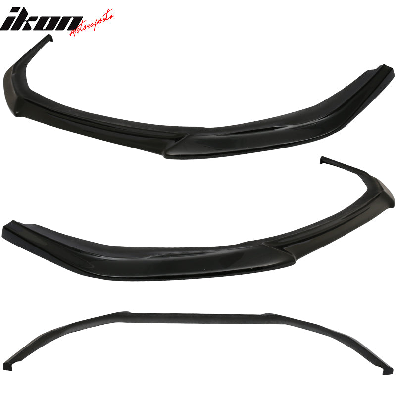 2014-2016 Scion tC 2.5 Painted Black #202 Front Bumper Lip PU