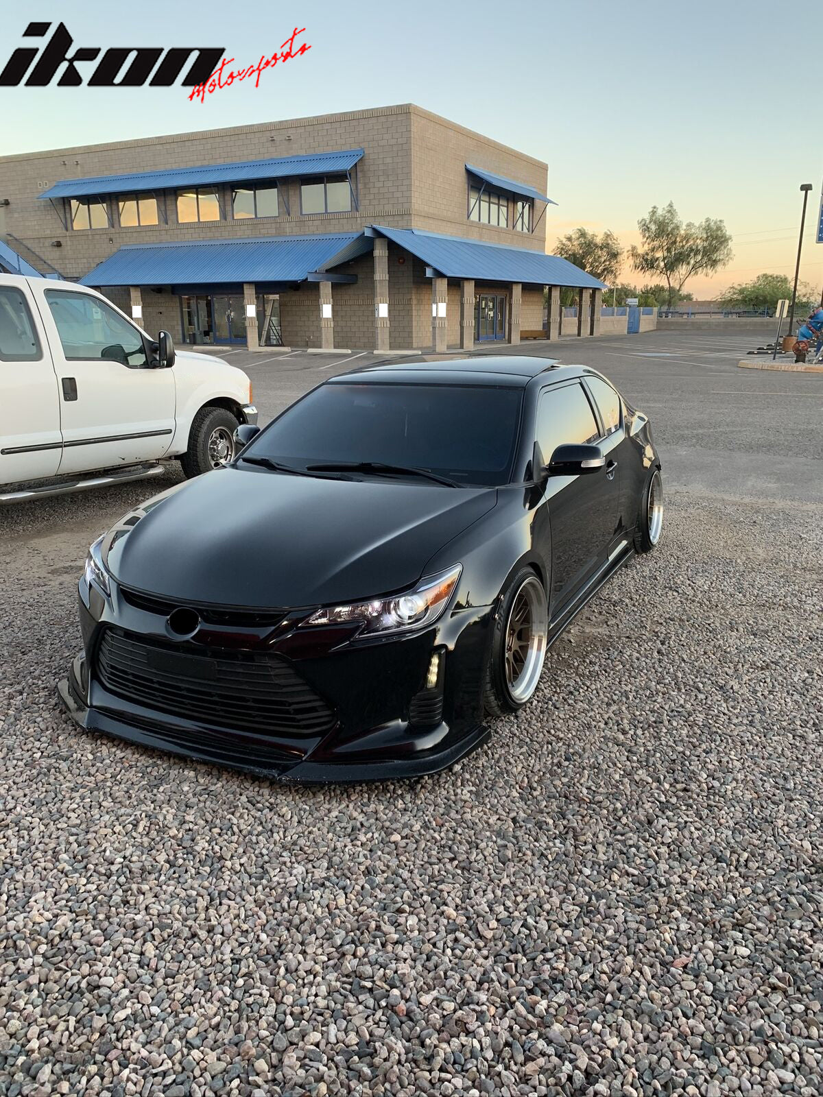 2014-2016 Scion tC GT Style Front Bumper Lip Chin Spoiler Splitter PU