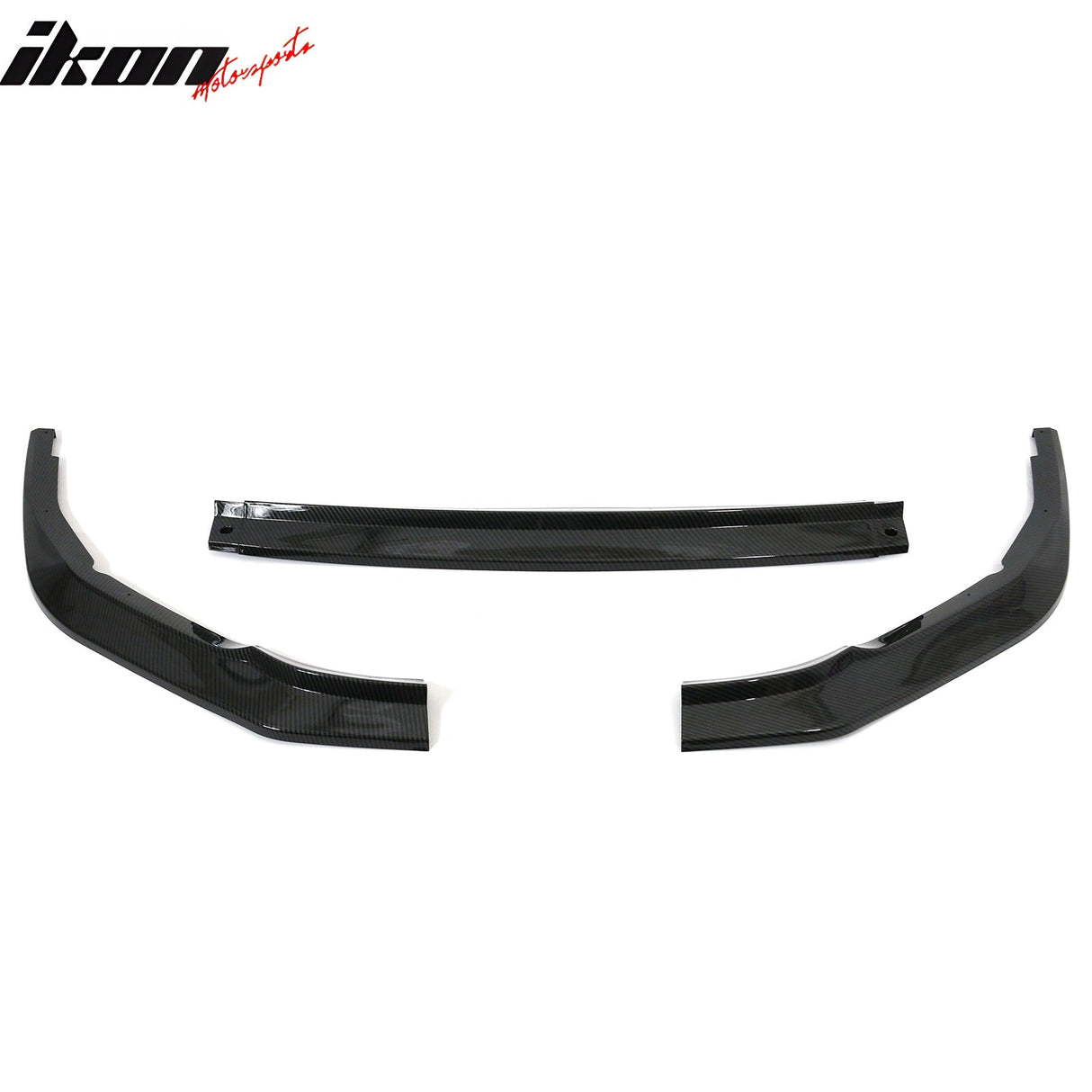 2022-2025 Subaru WRX IKON Carbon Fiber Print Front Bumper Lip PP 3PCS