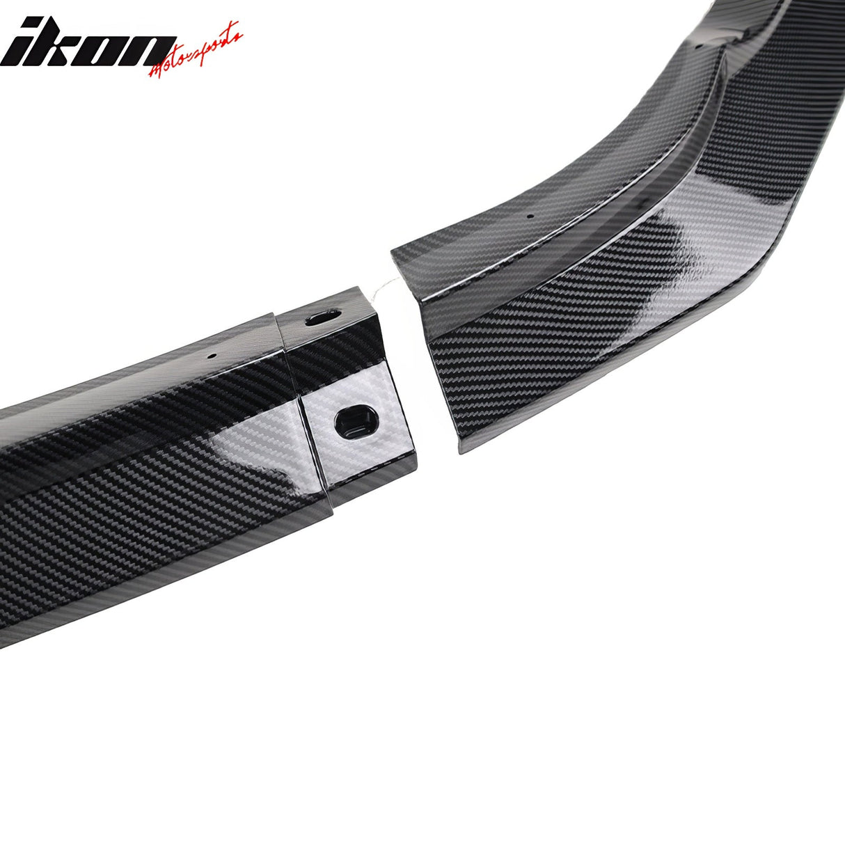 2022-2025 Subaru WRX IKON Carbon Fiber Print Front Bumper Lip PP 3PCS
