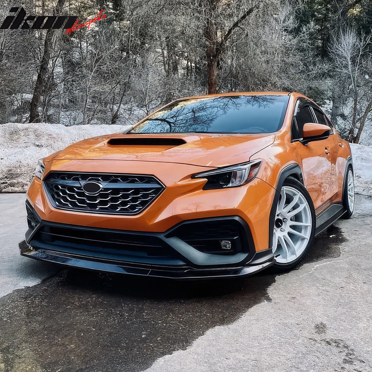 2022-2025 Subaru WRX IKON Style Front Bumper Lip PP 3PCS