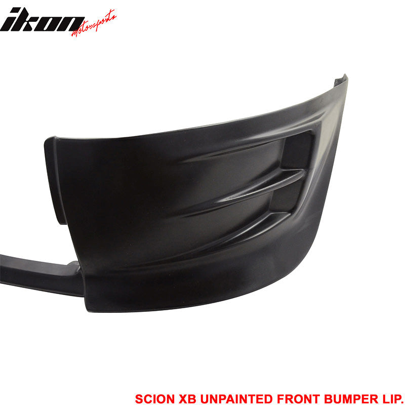 2008-2010 Scion xB 4Door Unpainted PU Front Lip Splitter Spoiler