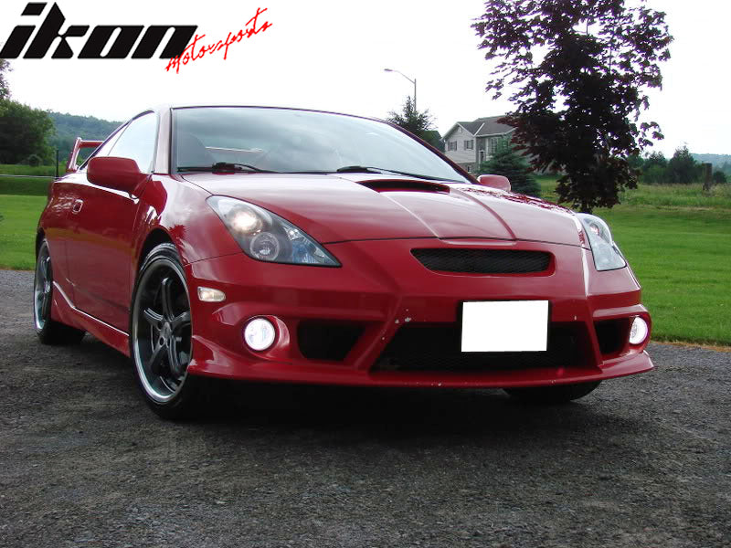 2000-2002 Toyota Celica JDM Style Front Bumper Lip PU