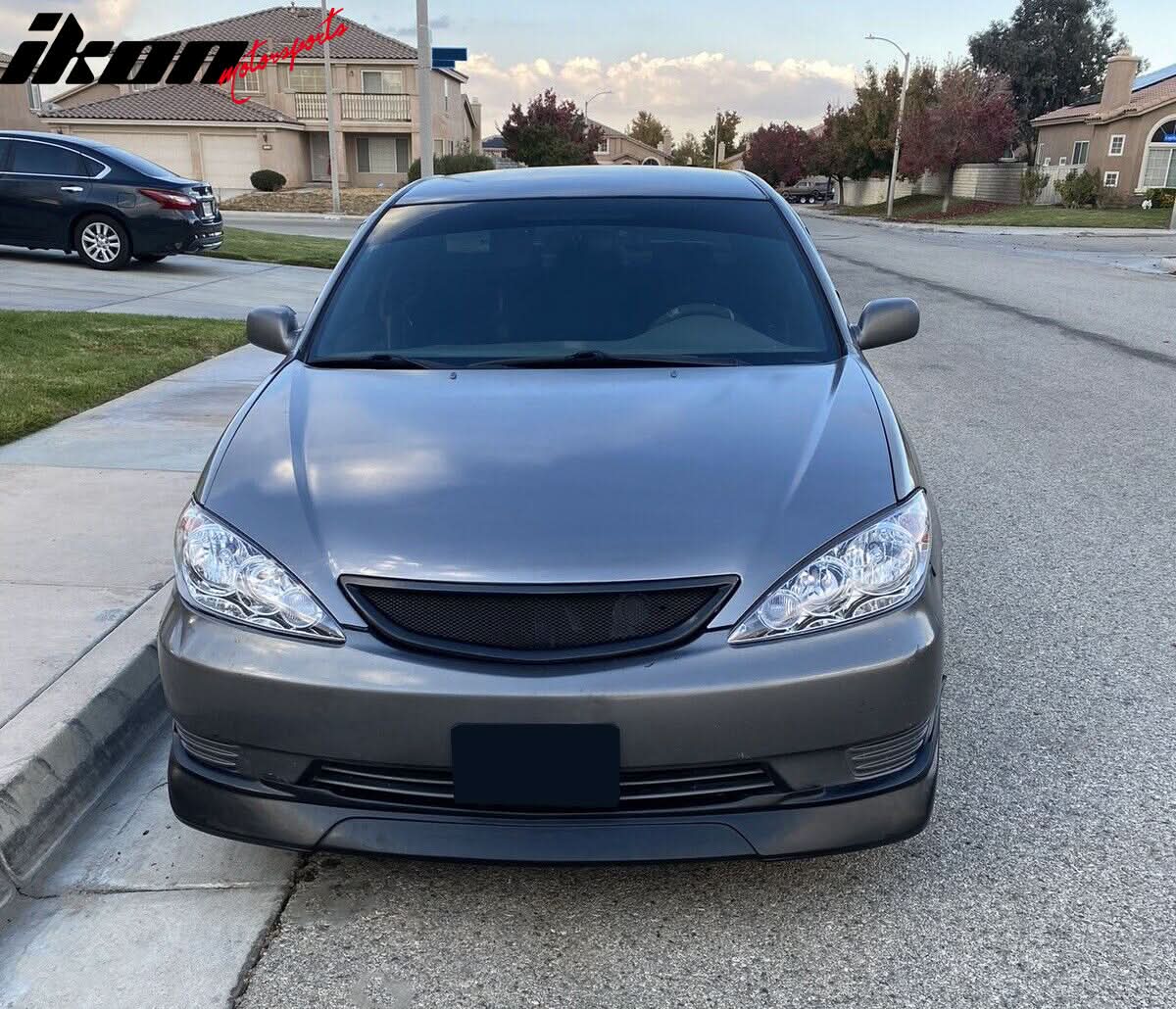 2002-2003 Camry Sedan 4Dr VIP Style Front Bumper Lip Spoiler PU