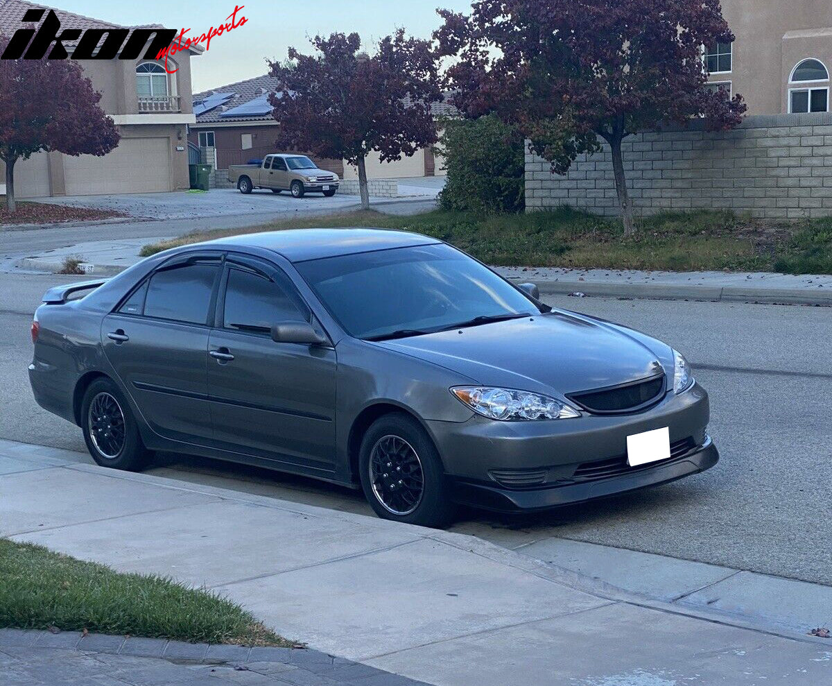 2002-2003 Camry Sedan 4Dr VIP Style Front Bumper Lip Spoiler PU