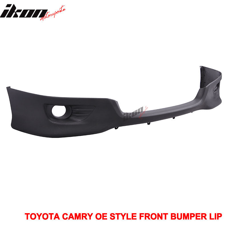 2010-2011 Toyota Camry Unpainted PU Front Bumper Lip Spoiler