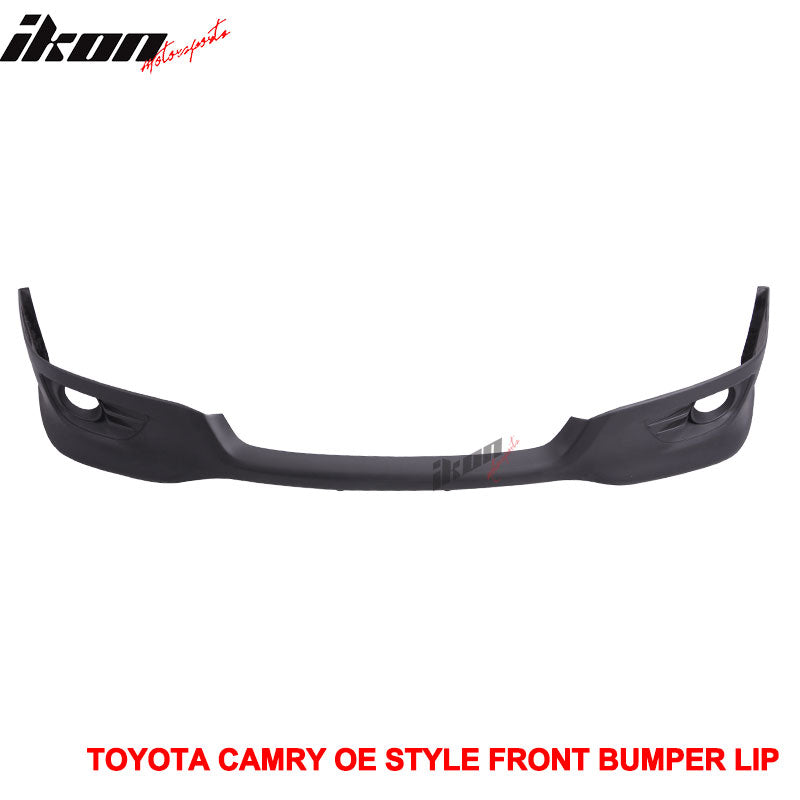 2010-2011 Toyota Camry Unpainted PU Front Bumper Lip Spoiler