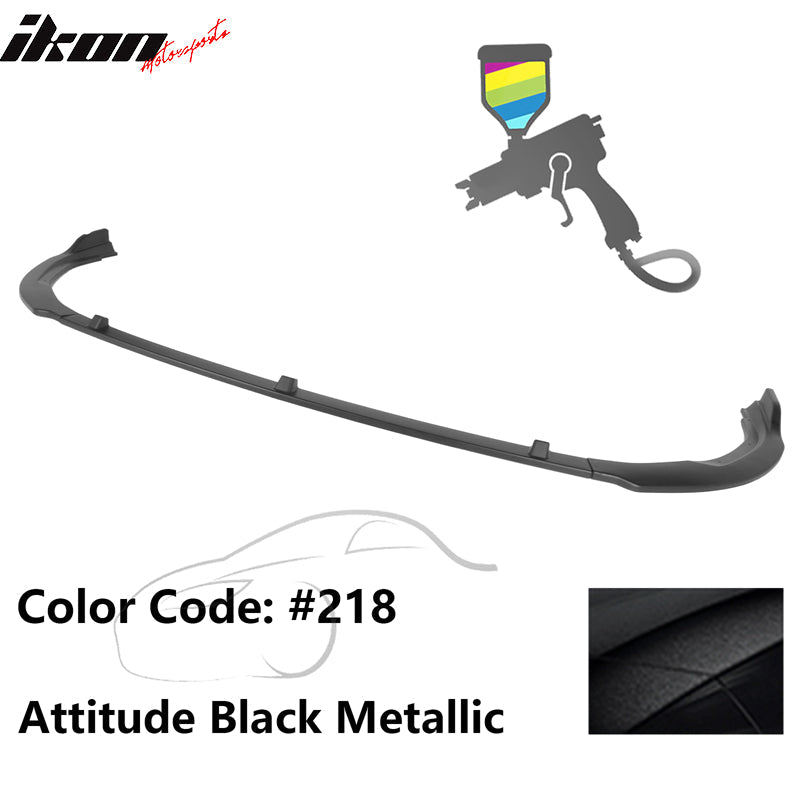 2018-2020 Toyota Camry LE Style Front Bumper Lip PP 4Dr