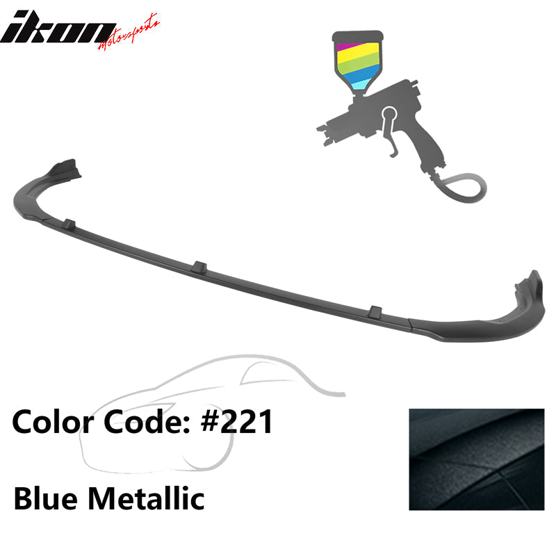 2018-2020 Toyota Camry LE Style Front Bumper Lip PP 4Dr