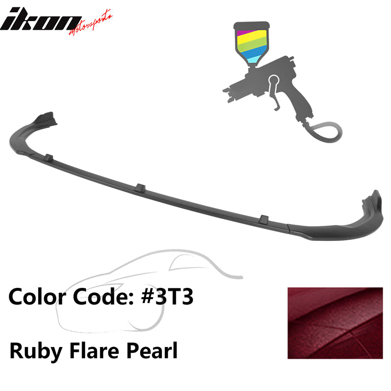 2018-2020 Toyota Camry LE Style Front Bumper Lip PP 4Dr