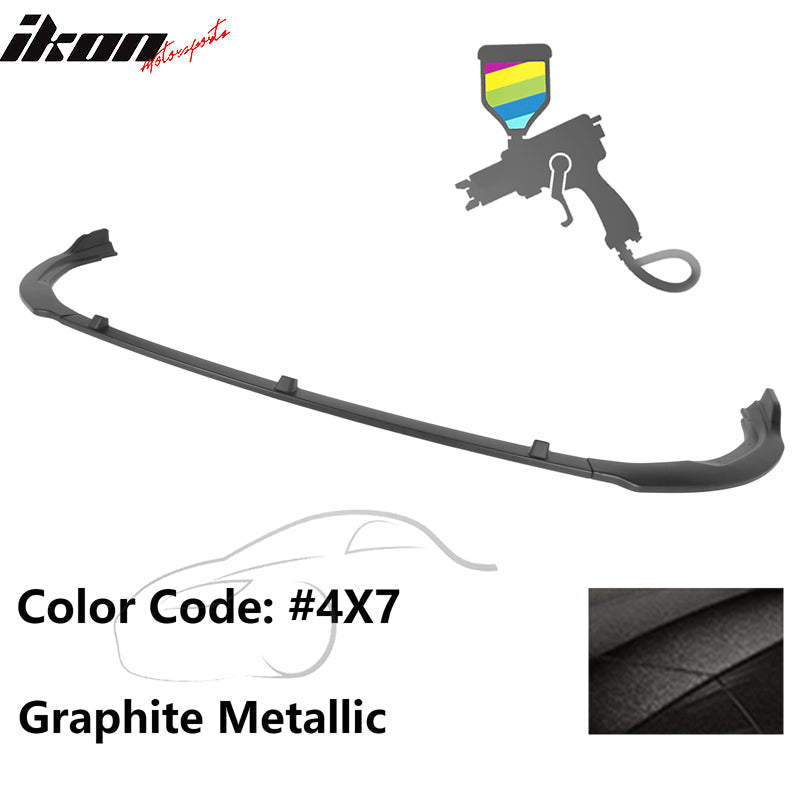 2018-2020 Toyota Camry LE Style Front Bumper Lip PP 4Dr