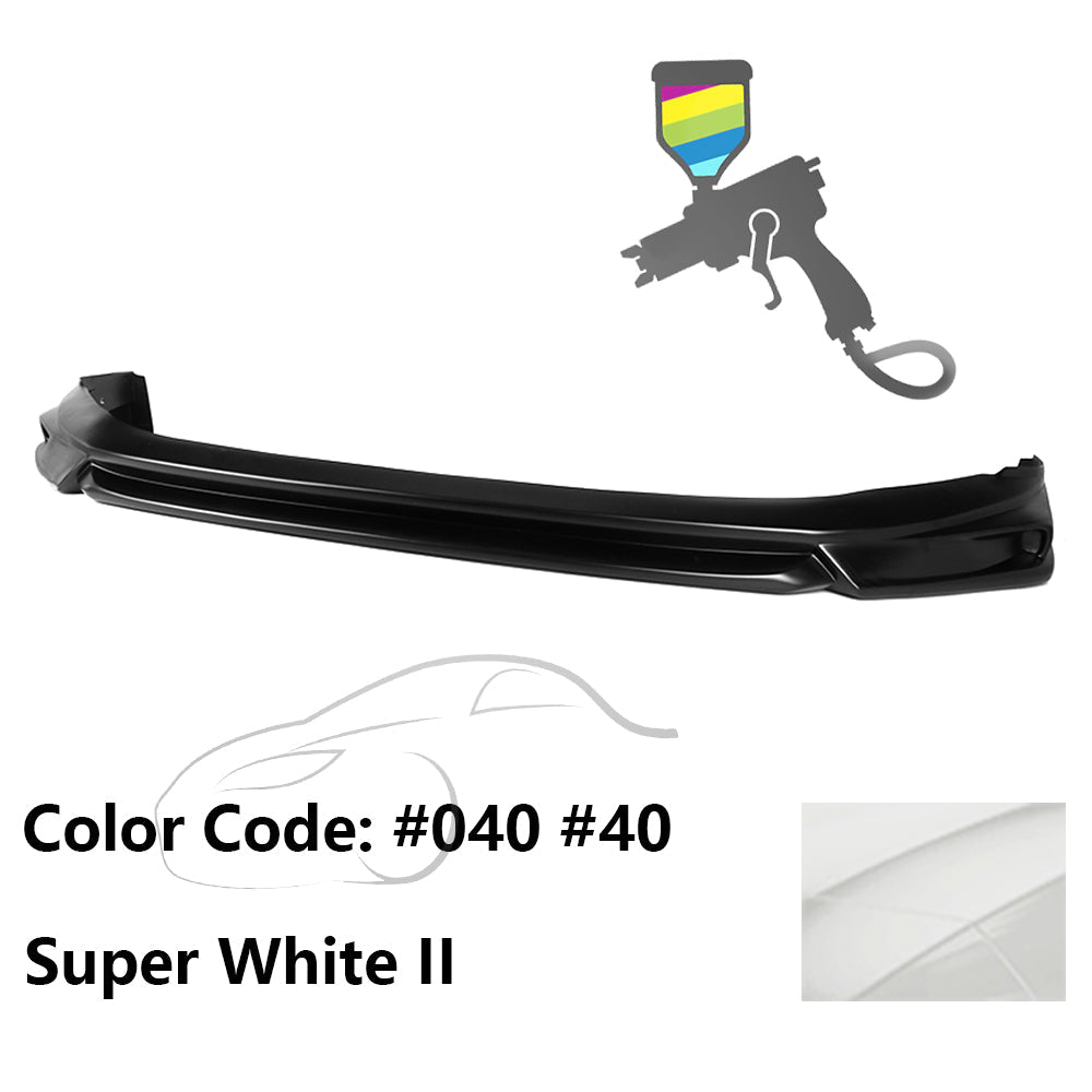 2018-2020 Toyota Camry LE IKON Style Painted Front Bumper Lip PP