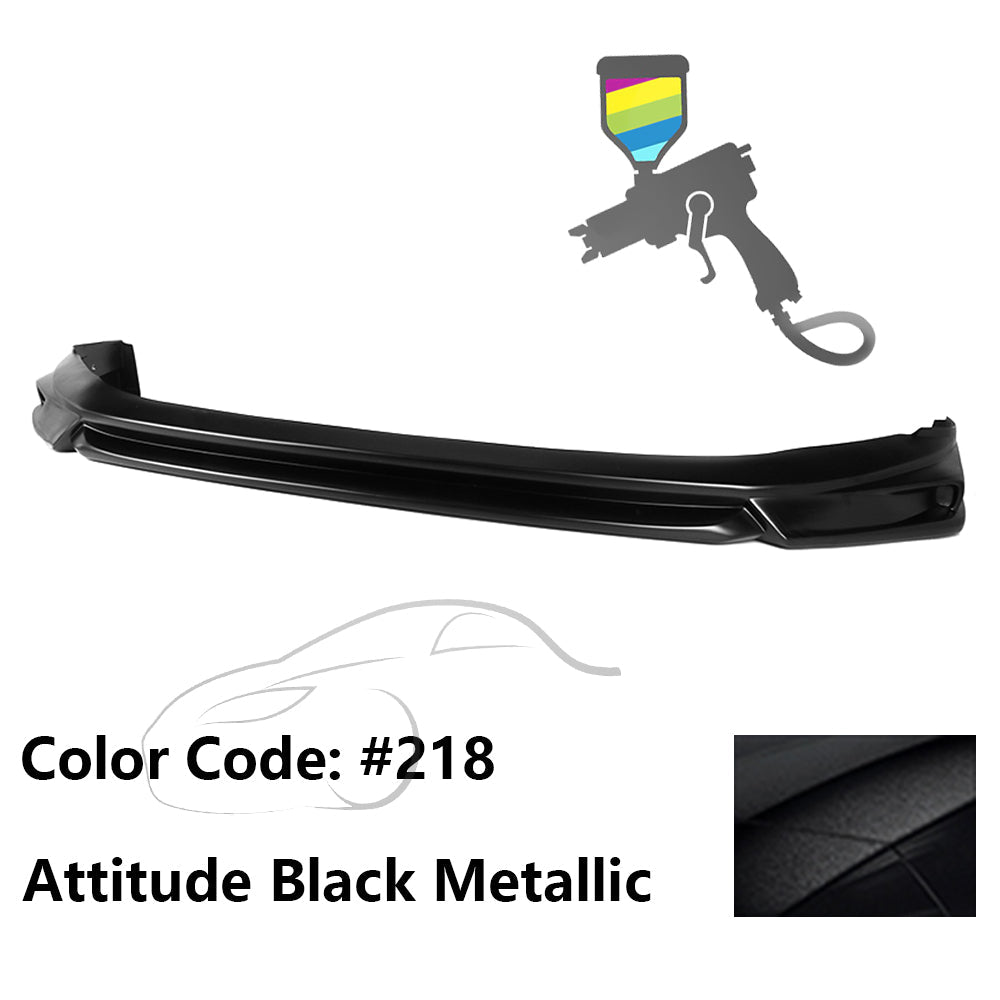 2018-2020 Toyota Camry LE IKON Style Painted Front Bumper Lip PP