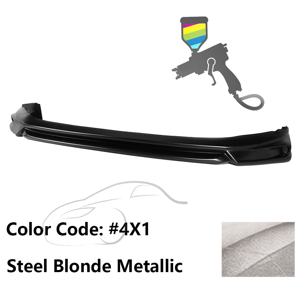 2018-2020 Toyota Camry LE IKON Style Painted Front Bumper Lip PP