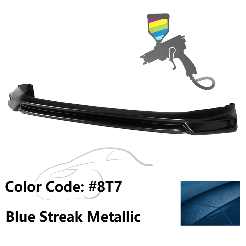 2018-2020 Toyota Camry LE IKON Style Painted Front Bumper Lip PP