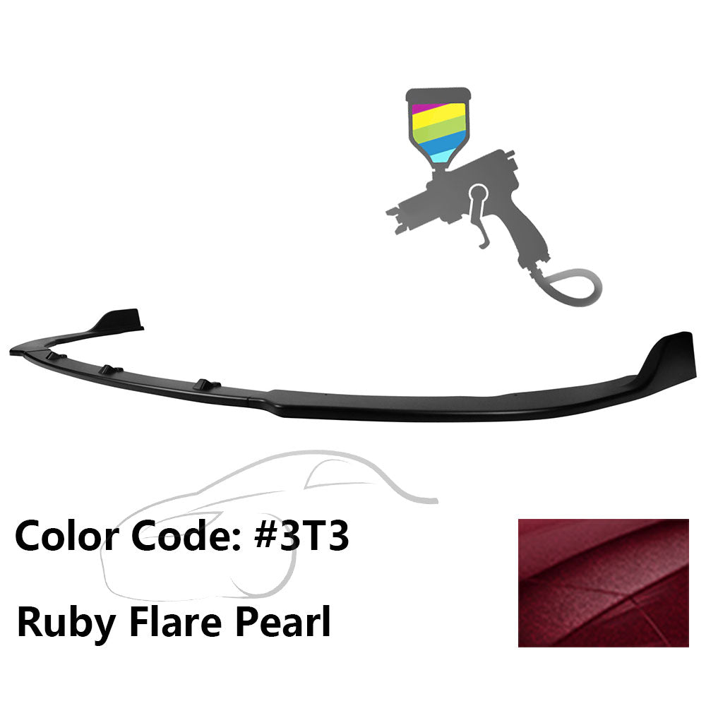 2018-2020 Toyota Camry SE Style 3PCS Front Bumper Lip PP