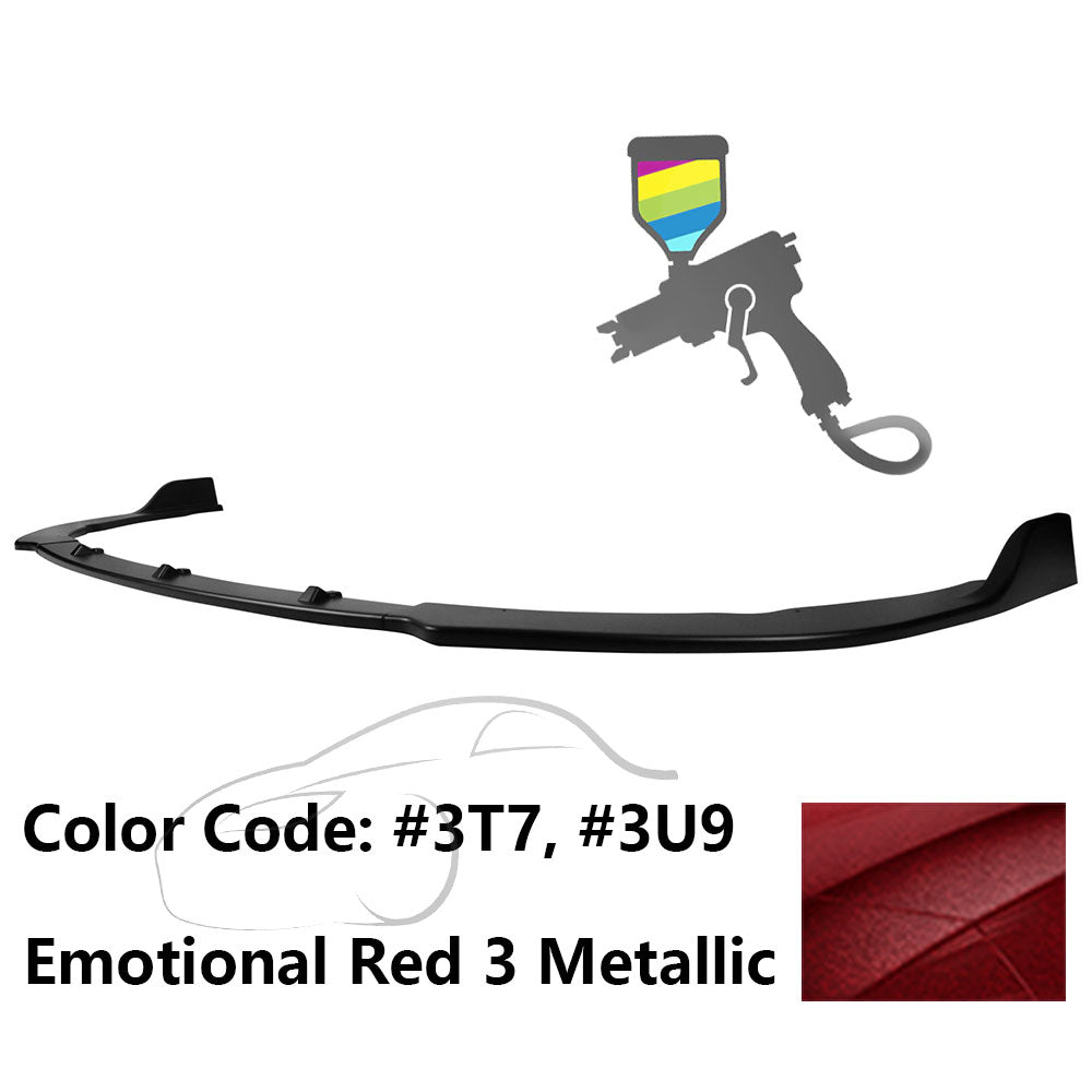 2018-2020 Toyota Camry SE Style 3PCS Front Bumper Lip PP