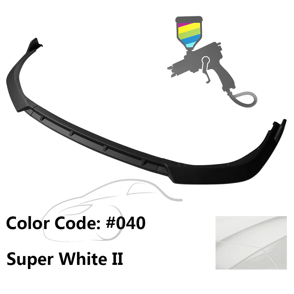 2021-2023 Toyota Camry LE Front Bumper Lip IKON Style PP 3PC