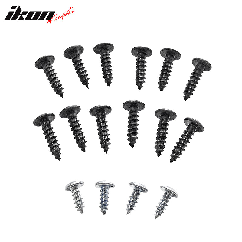 2021-2023 Toyota Camry LE IKON Style Front Bumper Lip Spoiler PP 3PC