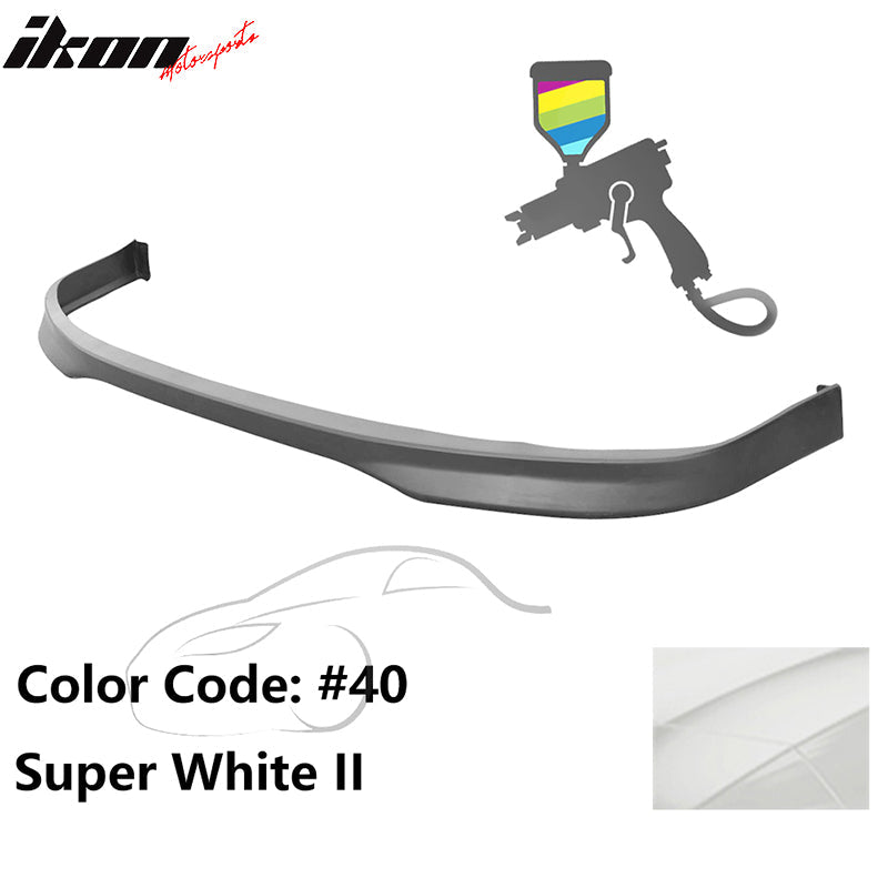 2005-2006 Toyota Corolla T-R Style Front Bumper Lip PP