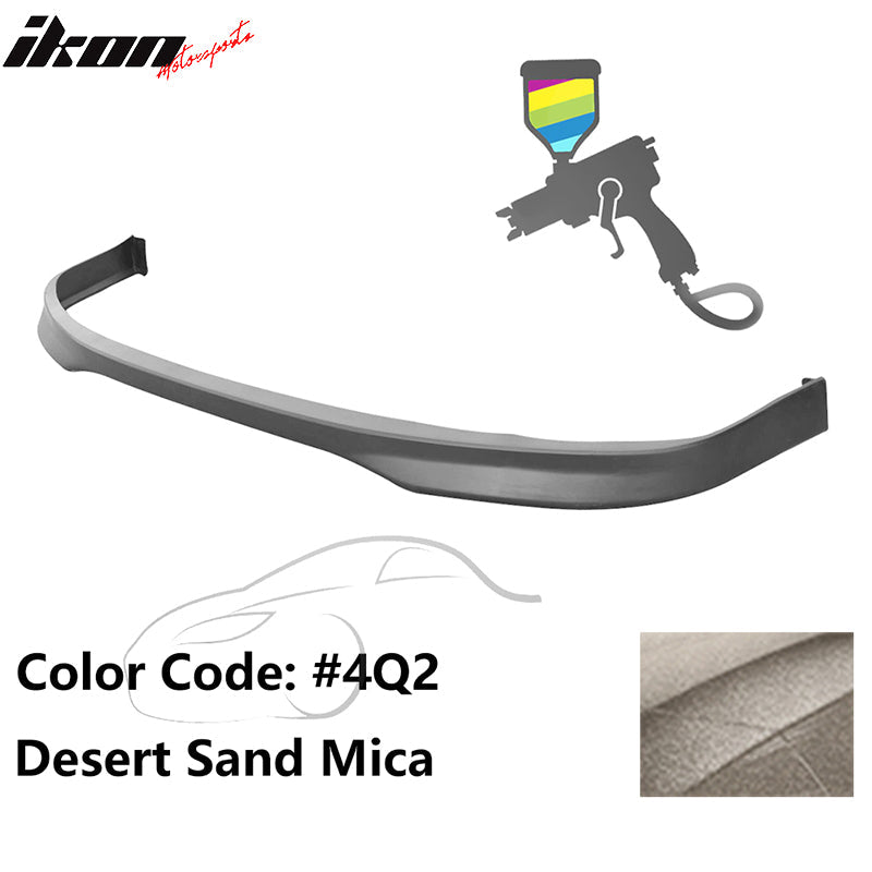 2005-2006 Toyota Corolla T-R Style Front Bumper Lip PP