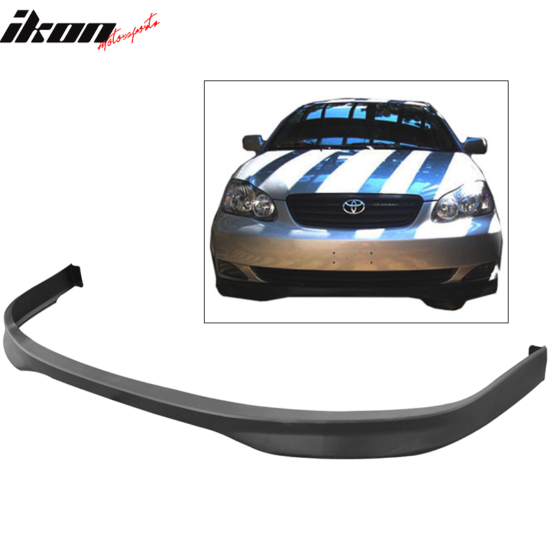 2005-2006 Toyota Corolla T-R Style Front Bumper Lip PP