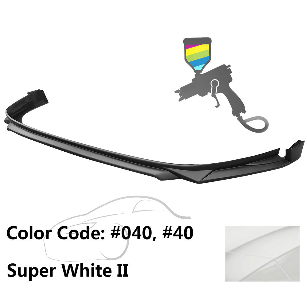 2020-2022 Toyota Corolla Painted Front Bumper Lip Spoiler PP
