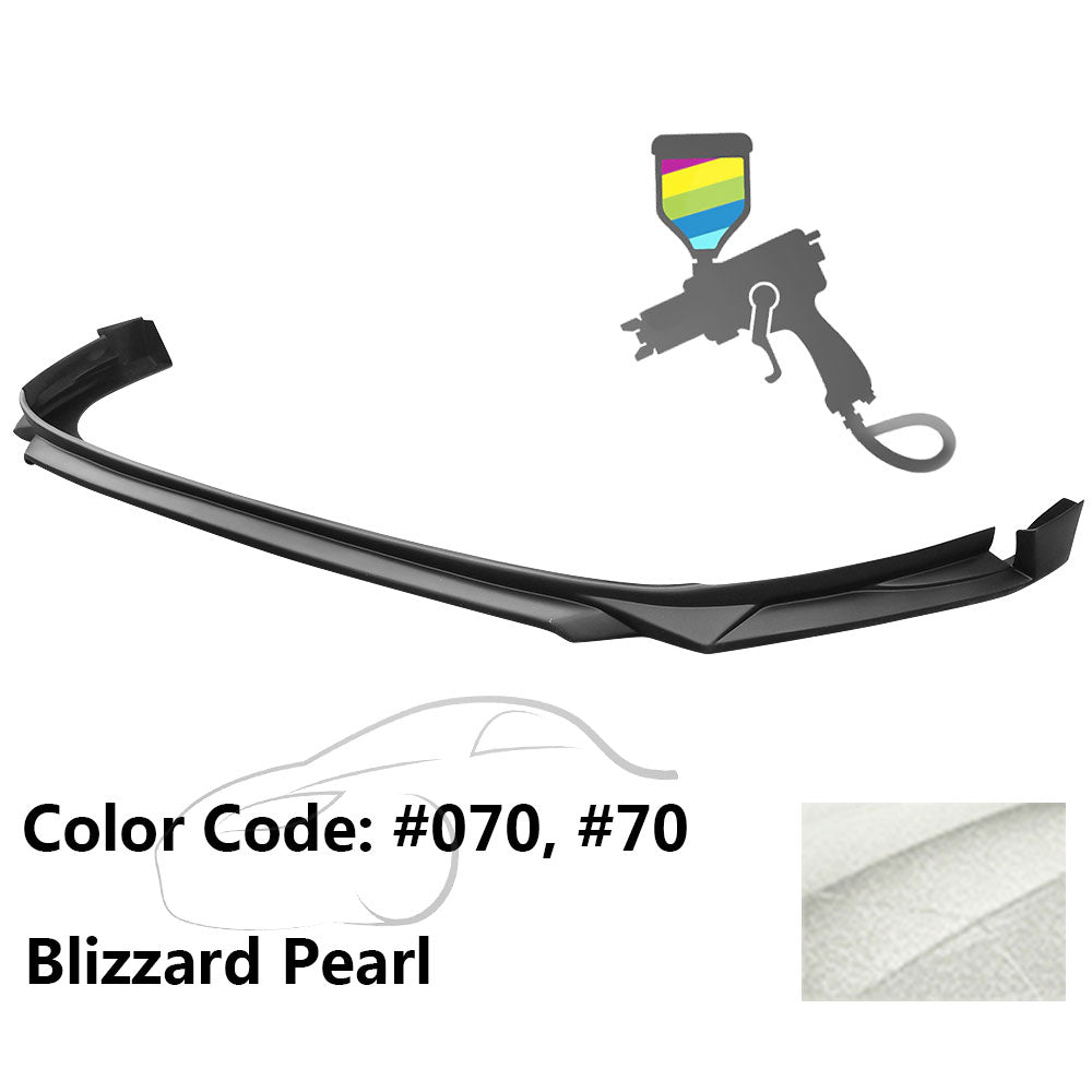 2020-2022 Toyota Corolla Painted Front Bumper Lip Spoiler PP