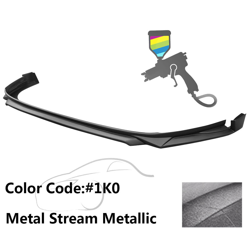 2020-2022 Toyota Corolla Painted Front Bumper Lip Spoiler PP