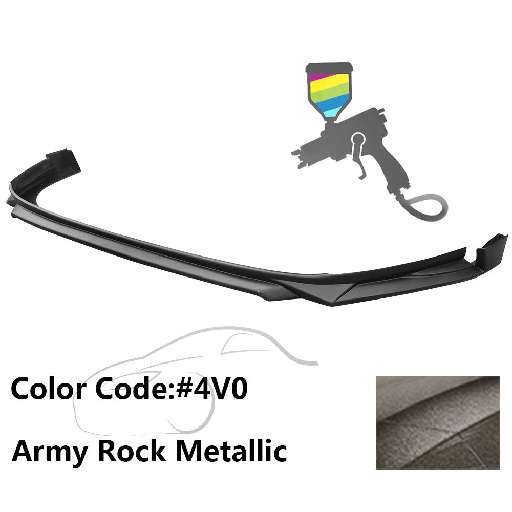 2020-2022 Toyota Corolla Painted Front Bumper Lip Spoiler PP