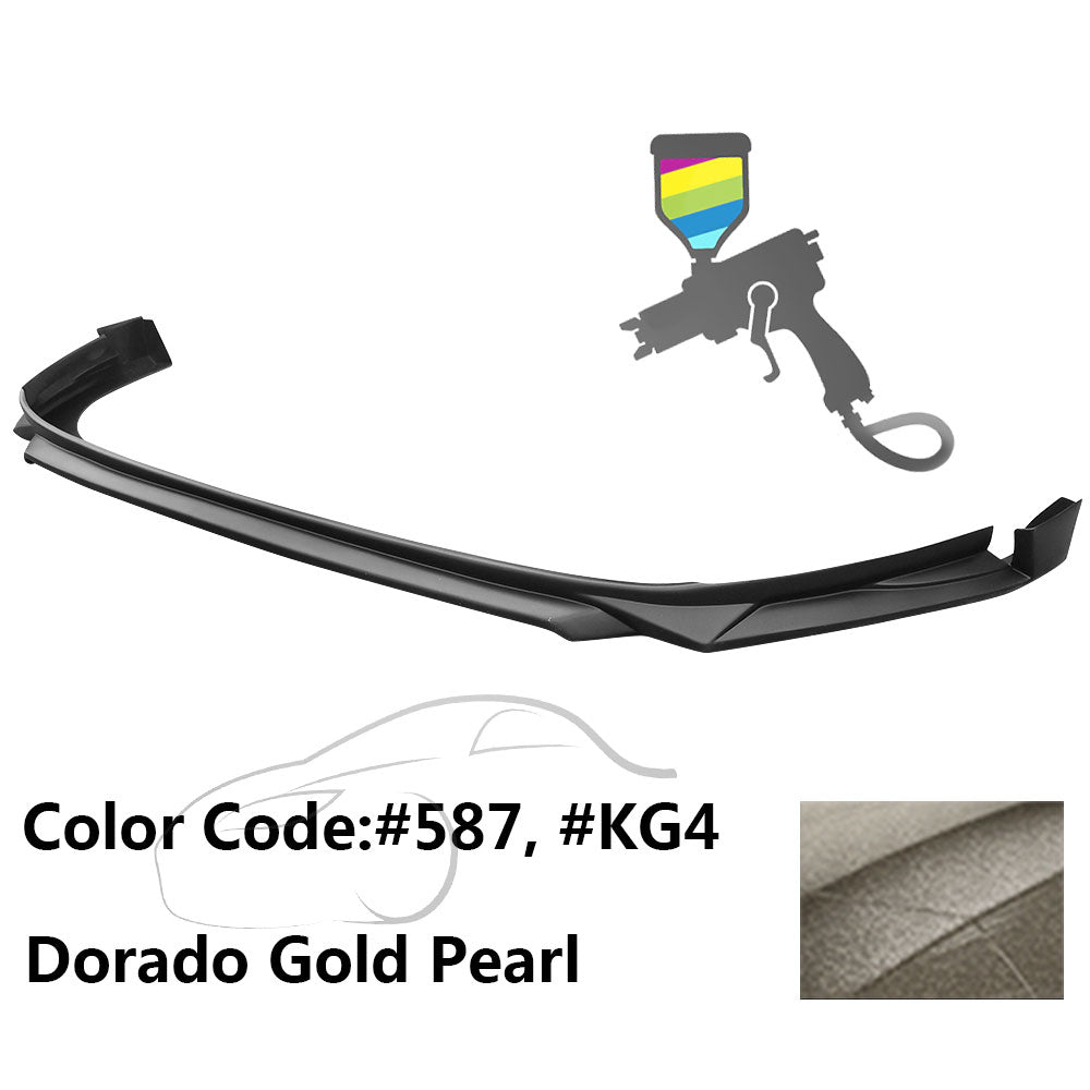 2020-2022 Toyota Corolla Painted Front Bumper Lip Spoiler PP