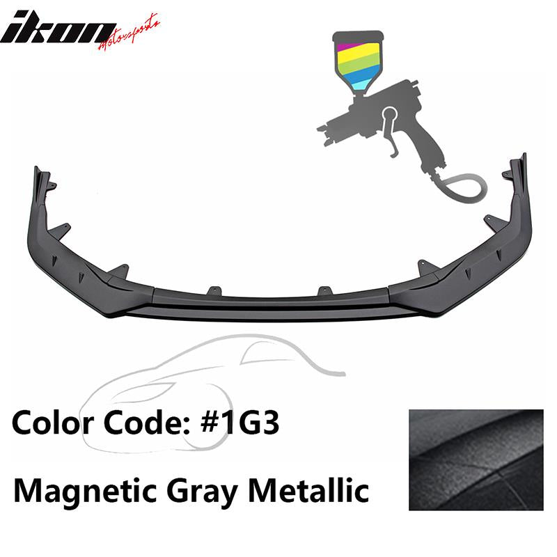 2020-2022 Toyota Corolla SE XSE 4Dr IKON Style Front Bumper Lip PP 3PC