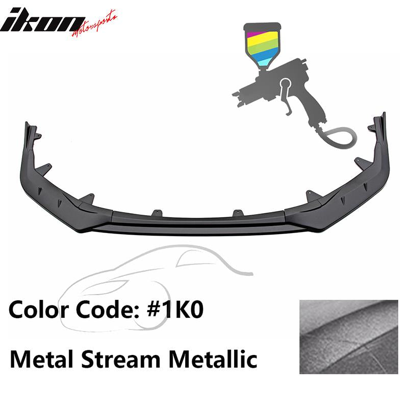 2020-2022 Toyota Corolla SE XSE 4Dr IKON Style Front Bumper Lip PP 3PC