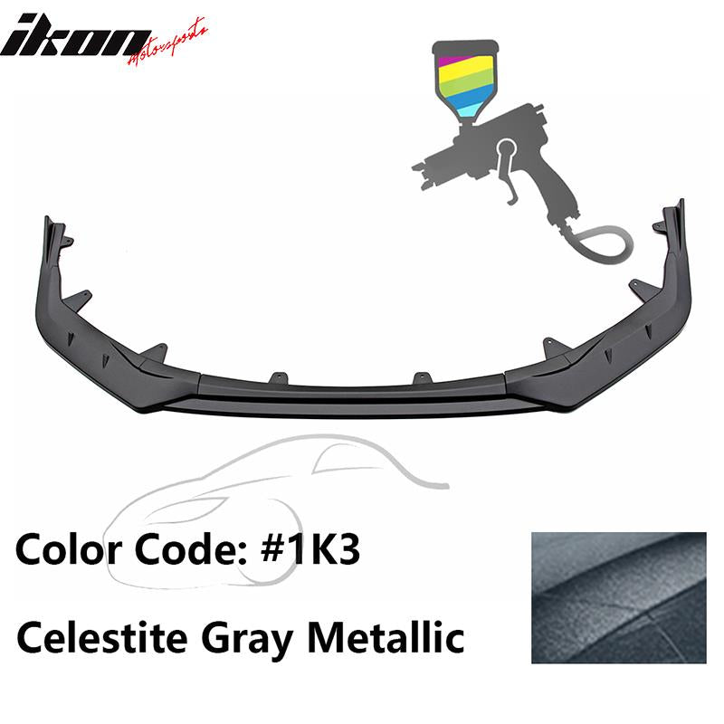 2020-2022 Toyota Corolla SE XSE 4Dr IKON Style Front Bumper Lip PP 3PC