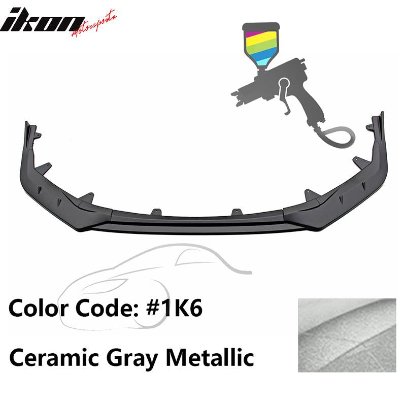 2020-2022 Toyota Corolla SE XSE 4Dr IKON Style Front Bumper Lip PP 3PC