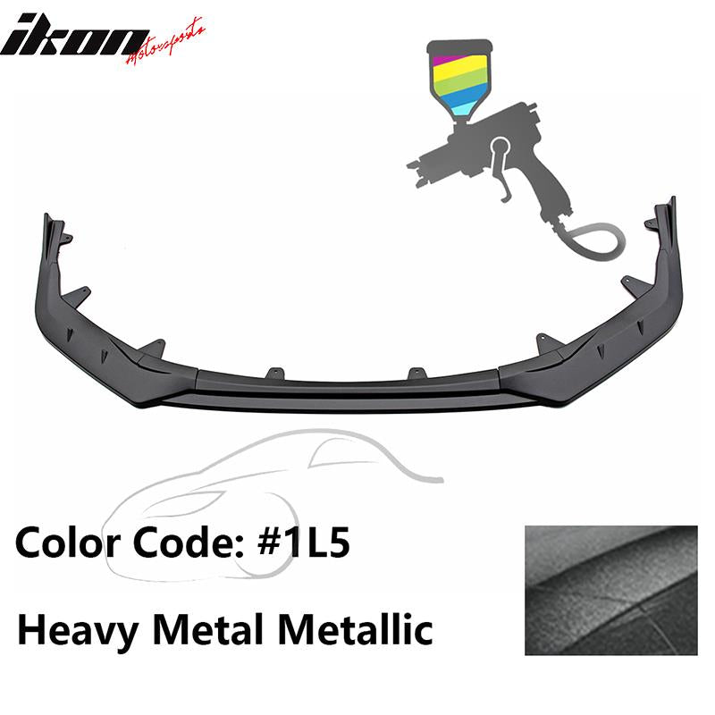 2020-2022 Toyota Corolla SE XSE 4Dr IKON Style Front Bumper Lip PP 3PC