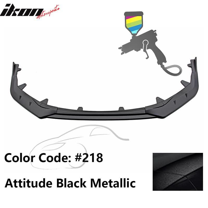 2020-2022 Toyota Corolla SE XSE 4Dr IKON Style Front Bumper Lip PP 3PC