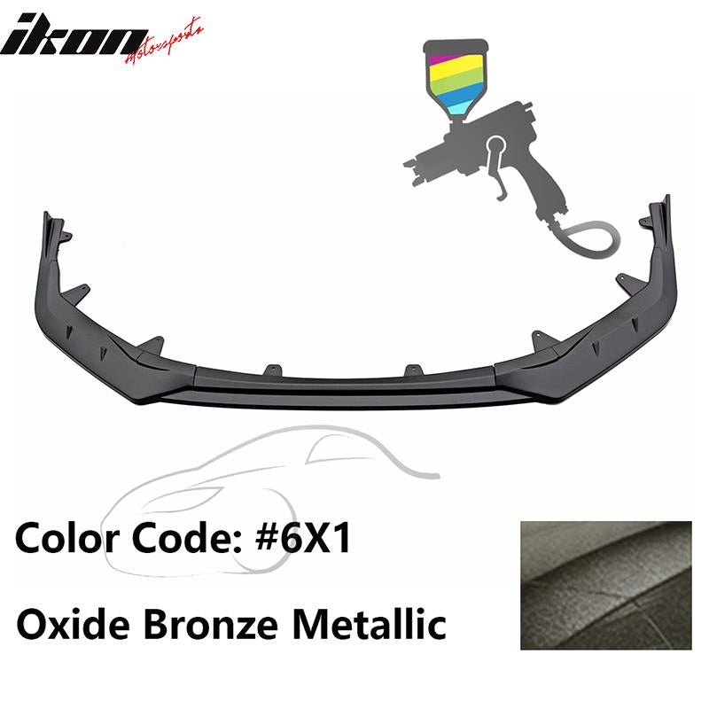 2020-2022 Toyota Corolla SE XSE 4Dr IKON Style Front Bumper Lip PP 3PC