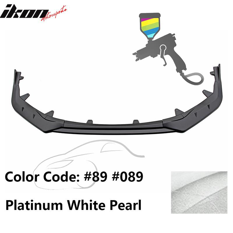 2020-2022 Toyota Corolla SE XSE 4Dr IKON Style Front Bumper Lip PP 3PC