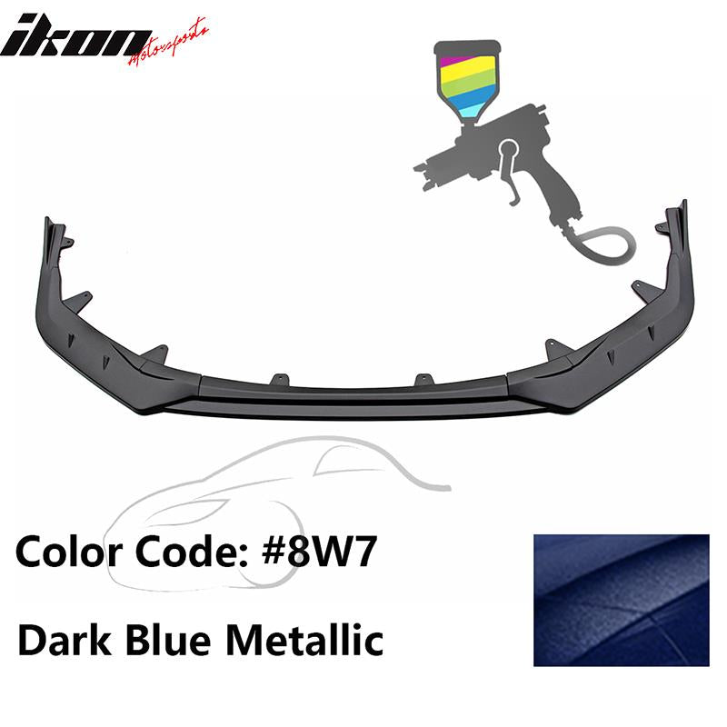 2020-2022 Toyota Corolla SE XSE 4Dr IKON Style Front Bumper Lip PP 3PC